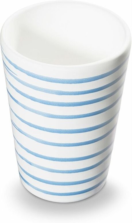 Thumbnail - Gmundner Keramik - Blaugeflammt, Trinkbecher (h: 11cm)