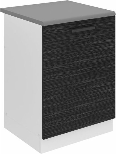 Unterschrank Küche, Spülenunterschrank 60 cm Breite. sdz Küchenunterschrank mit Arbeitsplatte. Spülenschrank mit 1 Tür, ...