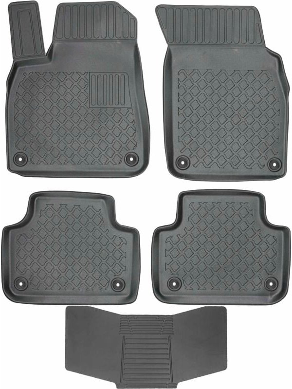 ARISTAR Matten 603213 + Bezug 251992 - Audi Q7 II 2015- / Audi Q8 2018- STOP. INSTALL AV2 vorne und hinten