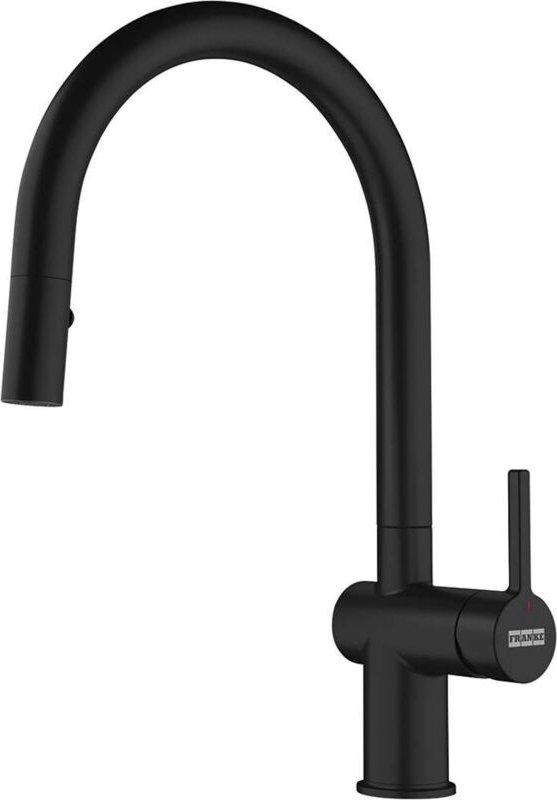 Active New - Spültischarmatur fn 4090.901 mit ausziehbarer Brause, schwarz matt 115.0653.404 - Franke