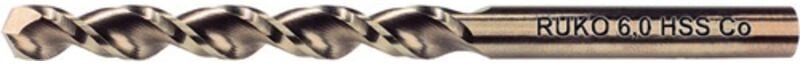 10x Spiralbohrer din 338 utl 3000 HSSE-Co 5 ø 10 mm - 229100 - Ruko