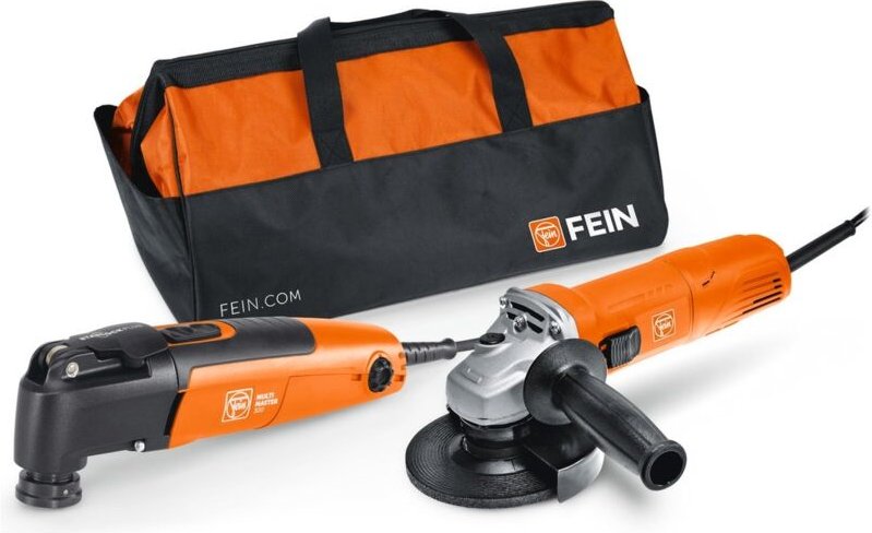FEIN Vorteils-Combo Compact-Winkelschleifer CG 7-125 & Multimaster MM 300