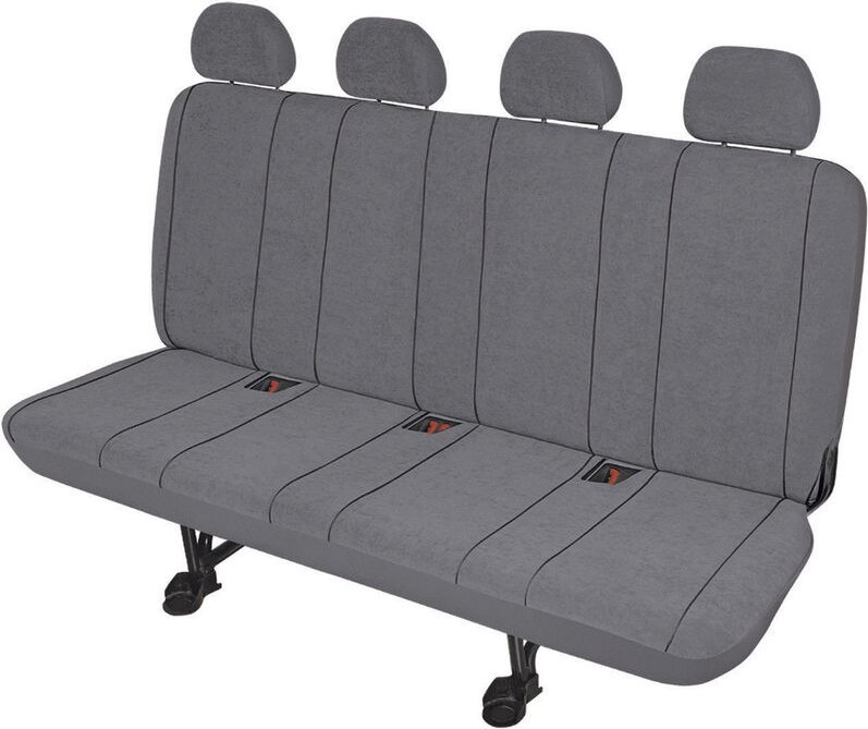22416 Sitzbezug 5teilig Polyester Grau Rücksitzbank (4er) - Hp Autozubehör