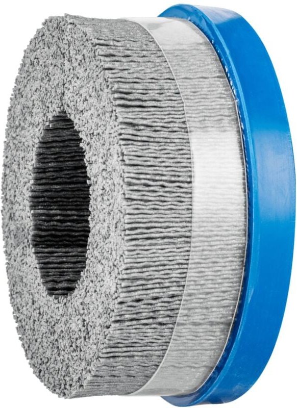 Pferd - composite Tellerbürste dbur ø 125x22,2 mm Bohrung SiC-Filament-Ø 1,10mm Korn 120 stationär