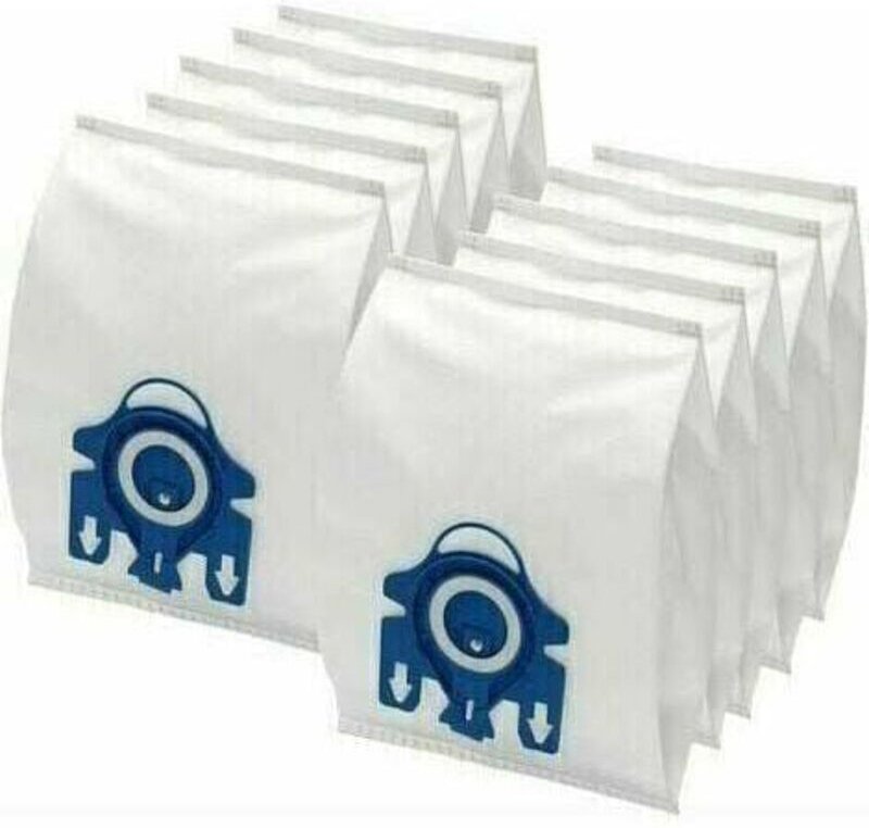 LaBlanc – 10 Stück Staubsaugerbeutel kompatibel mit Miele HyClean 3D Efficiency gn, Complete C2 C3, Classic C1, S2000 S5...