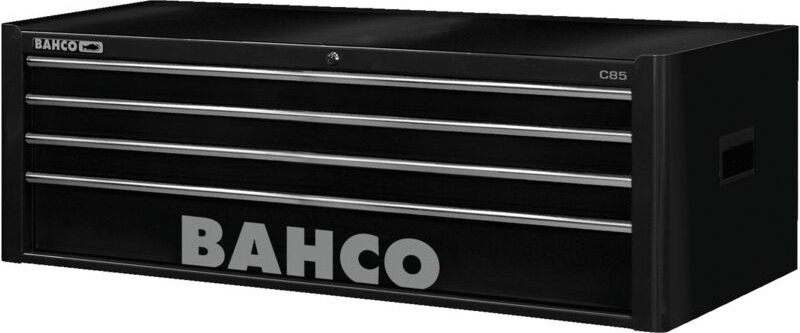 Bahco Classic Werkstattwagen-Aufsatz 40 mit 4 Schubladen, schwarz