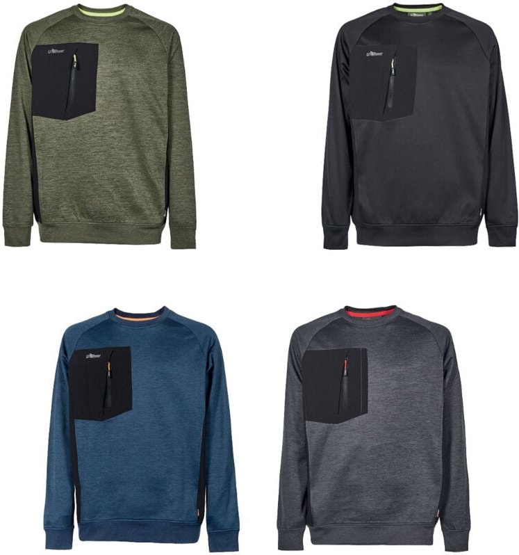 York Arbeits-Sweatshirt - xxl - Schwarze - U-power