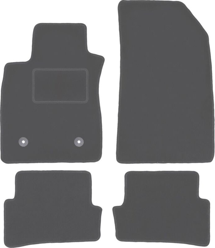 Graphit-Fußmatten für: Renault Clio IV Grandtour, Kombi, Schrägheck (2013-)