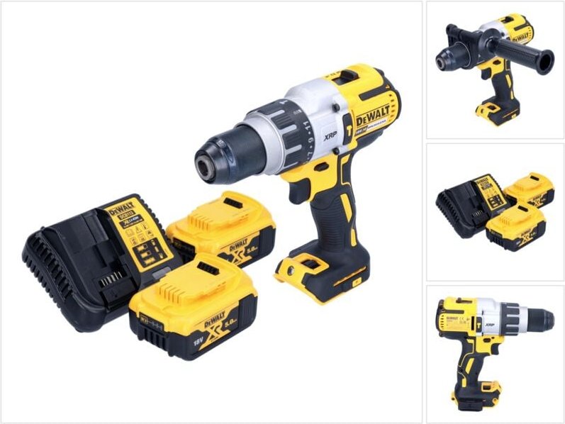 Dcd 996 P2 Akku Schlagbohrschrauber 18 v 95 Nm Brushless + 2x Akku 5,0 Ah + Ladegerät - Dewalt