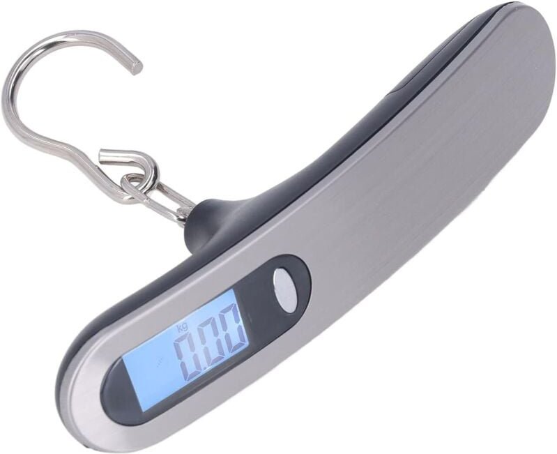 Linghhang - Elektronische Hakenwaage, Display mit Hintergrundbeleuchtung, mehrere Gewichtseinheiten, großer Bildschirm, ...