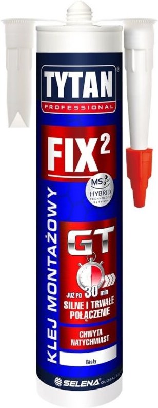 Fix2 Gt Montagekleber 290ml Weiss - Mon Gt Glue