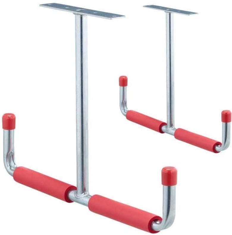 Set of 2 ceiling hooks for garage