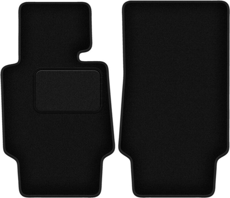 Schwarze Velours-Fußmatten für: BMW Z8 0 (2000-2003)