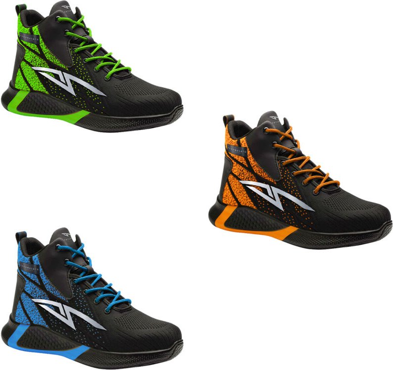 Technosafe - Neon Shock High S3 sr ESD-Sicherheitsschuhe - 41 eu - Grüne