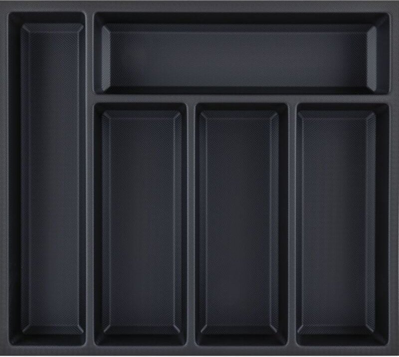 Besteckeinsatz Sky 400/50 Kunststoff schwarz - Agoform