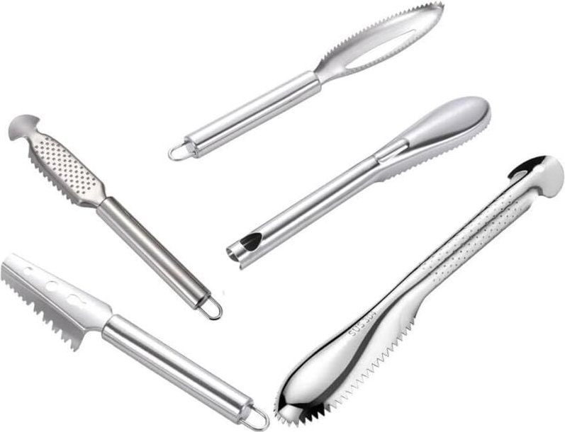 Fischschuppenschäler, Werkzeug zum Entfernen von Fischschuppen