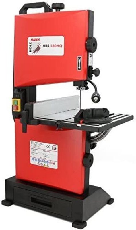 Holzmann - Maschinen Tischbandsäge HBS230HQ Schnitttiefe (max.) 90 mm 230 v 300 w Sägeblatt-Länge 1575
