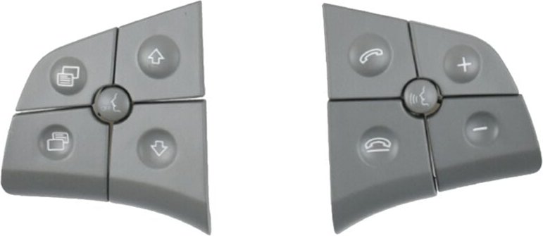 Tlily - Auto-Lenkradsteuerungsschalter mit Hoher Konfiguration für W164 ml b/r- W251 W245