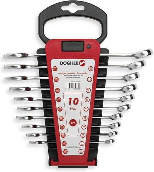 Set mit 10 Ring-Maulschlüsseln Dogher 451-020