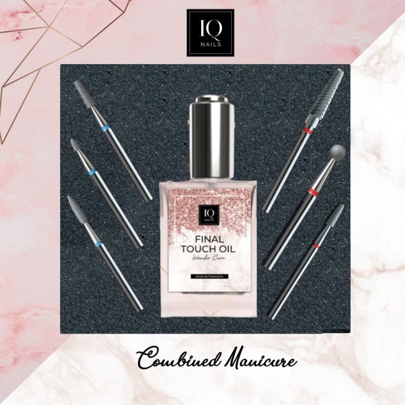 Das Beste aus dem IQNails-Set + Final Touch-Öl
