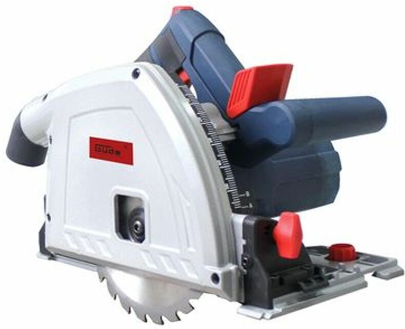 Tauchkreissäge 1200W Handkreissäge Kreissäge Tauchsäge inkl Führungschienen - Güde