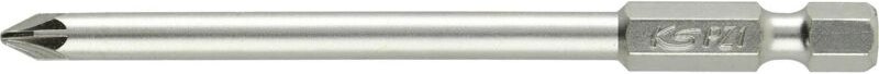 1/4' Kreuz-Schlitz-Bit pz 1, 89mm lang