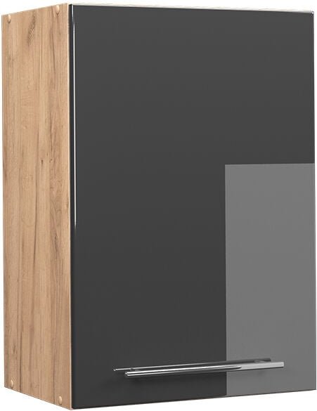 Vicco - Hängeschrank Fame-Line, Anthrazit Hochglanz, 50 cm