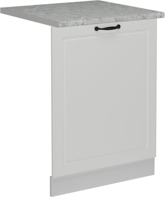 Thumbnail - Vicco - Geschirrspülblende R-Line, Weiß Landhaus, 60 cm , ap Marmor
