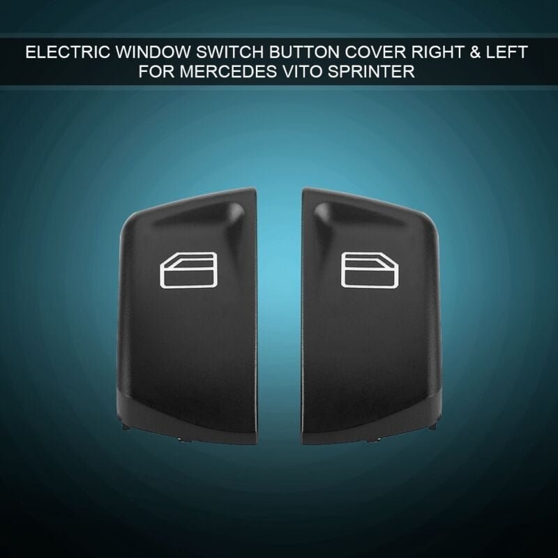 Eosnow Abdeckung der rechten und linken Fensterschalterschalter, 2pcs für Mercedes Vito Sprinter Mercedes Vito Sprinter