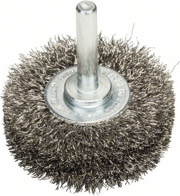Bosch - Scheibenbürste gewellt rostfrei 50 mm 0,2 mm 15 mm 4500 u/ min
