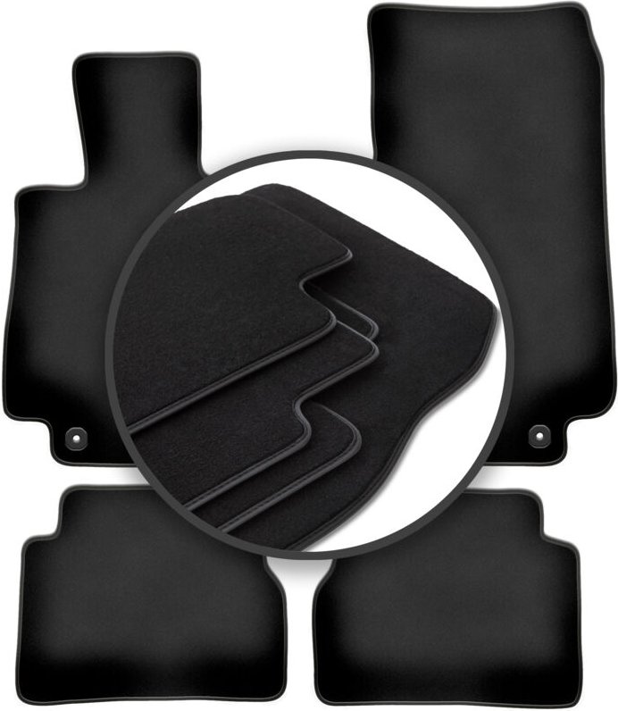 Premium-Fußmatten für: Mercedes E W213 Limousine, Kombi, Liftback, Coupé (2015-)