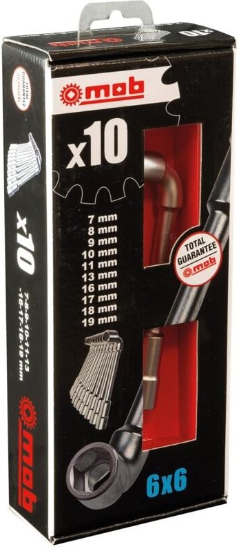 Satz Von 6 Rohrschlüsseln 6x6 Im Mob-Koffer - 9015000501