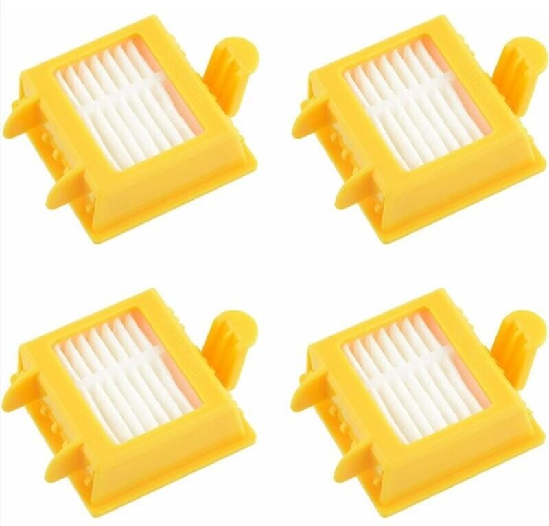Thumbnail - Kit mit 4 Filtern, kompatibel mit Roomba 700. Ersatzteilset für Filter der Serie 7. Ersatz mit vier Filtern 720, 730, 75...