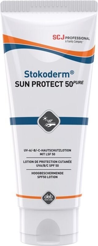 FP - s.c. Johnson UV-Schutzcreme Stokoderm Sun Protect 50 pure, Inhalt: 100 ml