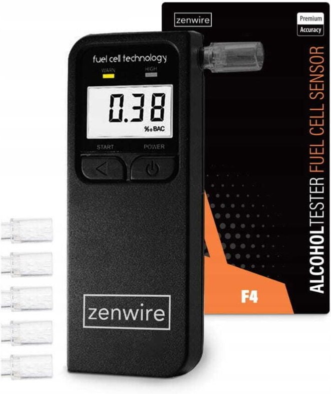 F4 Zenwire Elektrochemischer Alkoholtester