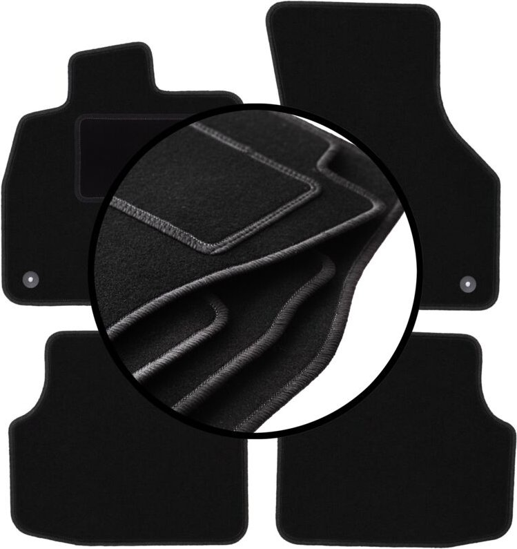 Veloursmatten-Set für: Seat Leon IV Limousine, Kombi, Variant, Liftback (2020-)