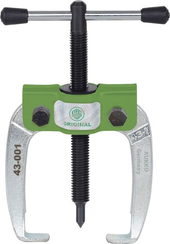 Kukko Lagerabzieher 2-armig mit dünnen Haken für enge Raumverhältnisse - Spannweite 60mm, Spanntiefe 50mm