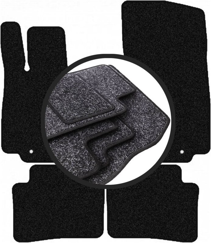 ANTHRA Autofußmatten für: Mercedes C-Klasse W206 Limousine, Kombi (2021-)