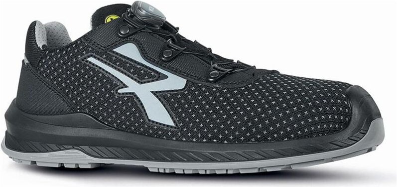 Sicherheitsschuhe niedrig MONACO ESD S3 CI SRC - Schwarz 35