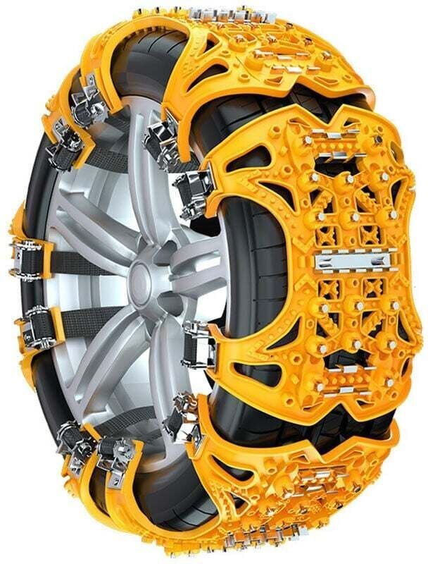 Universal-Schneekette, rutschfest, verschleißfest, Schneekettenverschlüsse für Kompaktwagen, Lkw, SUV, Winter, Schnee, A...