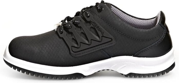 Abeba (31761) Halbschuh ESD-Sicherheitsschuhe uni6 S2 schwarz / weiß 43