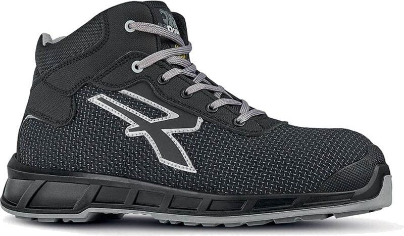U-power - UPower Morrison S3S ci fo esd sr High-Top-Sicherheitsschuhe - 37 eu - Schwarze