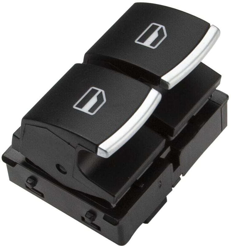 Ymyny - UlisemNFSpeeding Fensterschalter, elektrischer Fensterheberknopf 5K3959857 für Eos Golf MK5 MK6 gti 2 5K3959857A...