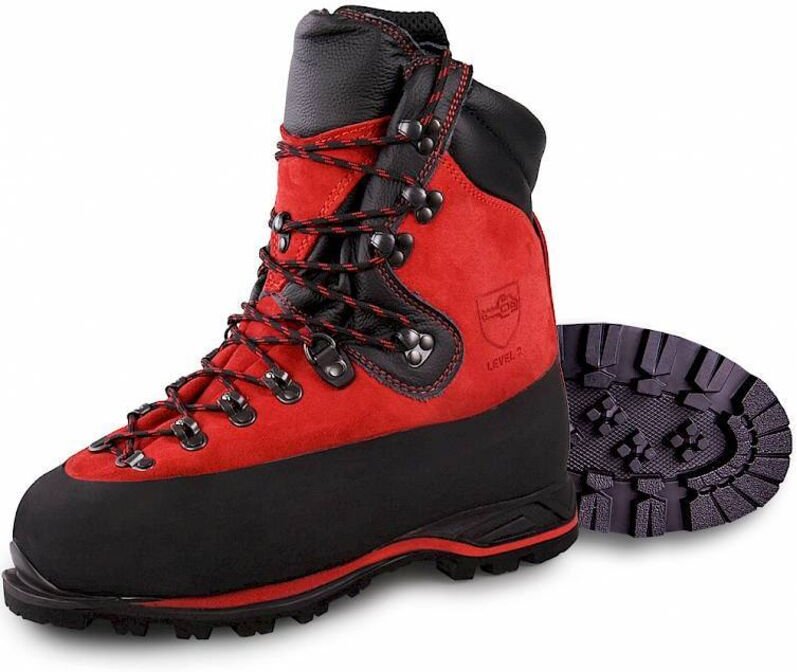 Hase Forststiefel Schnittschutz 2 "Cervino" aus Leder 46