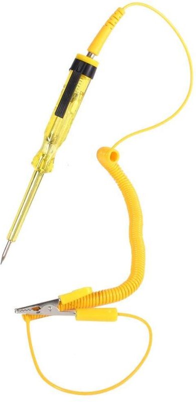 Ej.life - Keenso Auto Schaltkreistester, kfz Teststift Prüflampe Spannung Lange Schaltungstester 6V 12V 24V für elektris...