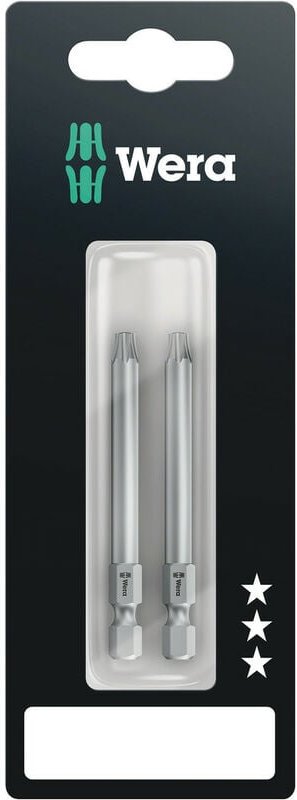 Thumbnail - 867/4 z torx® bo Bits mit Bohrung sb, tx 40 x 70 mm, 2-teilig 05073073001 - Wera
