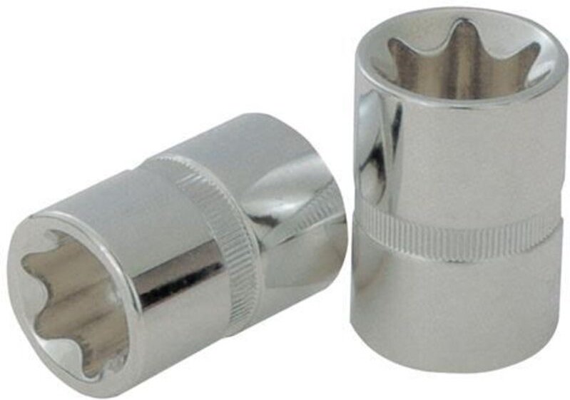 KS-Tools 918.3975-E 3/8" CHROME+ TX-E-Stecknuss,