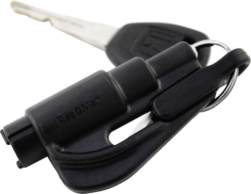 Resqme - 310128 Rettungstool Sicherheitswerkzeug Gurtschneider, Glasbrecher (l x b x h) 76 x 17 x 32