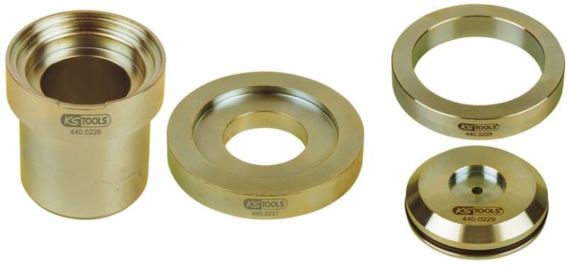 KS Tools Querlenkerbuchsen-Satz, hinten für Ford / Mazda / Volvo, 4-tlg