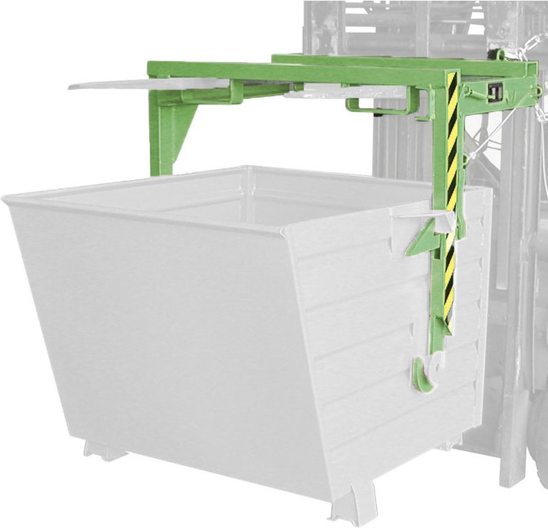 Bauer Traverse für Stapelkipper BST 55, lackiert, Resedagrün